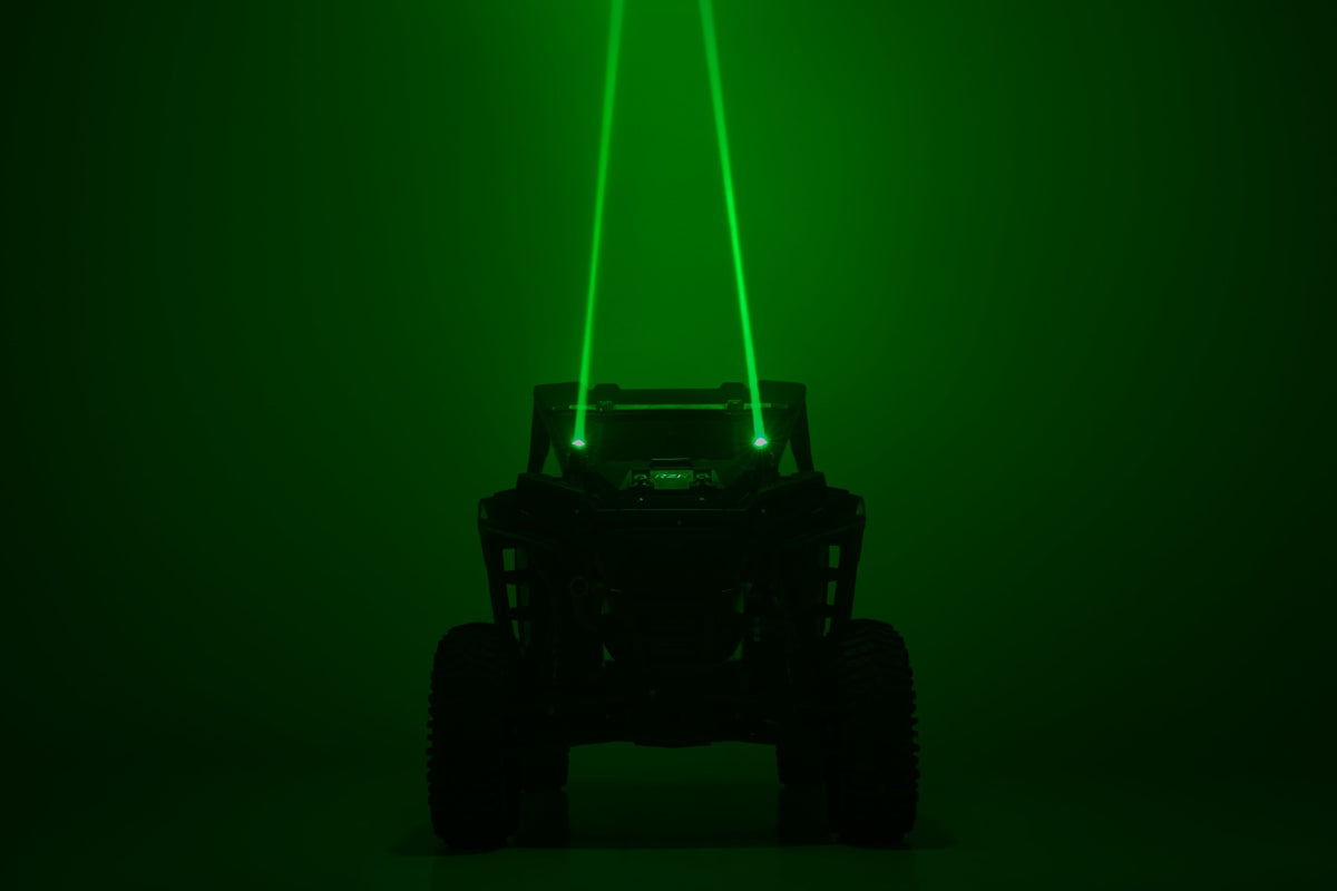 Laser Whip Light Kit | RGBW | 1200 Lumens | Pair